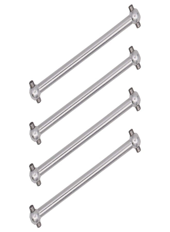 Treehobby 4PCS Metal Dog Bone Drive Shafts for WLtoys A959 A969 A979 K929 1:18 RC Car Upgrade Accessory Parts (Silver) - Image 1